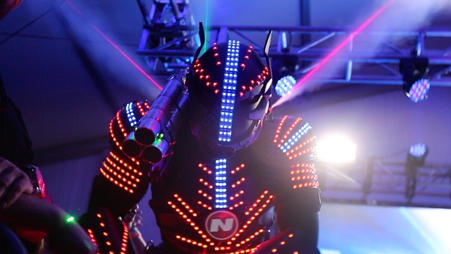 Led Robot show