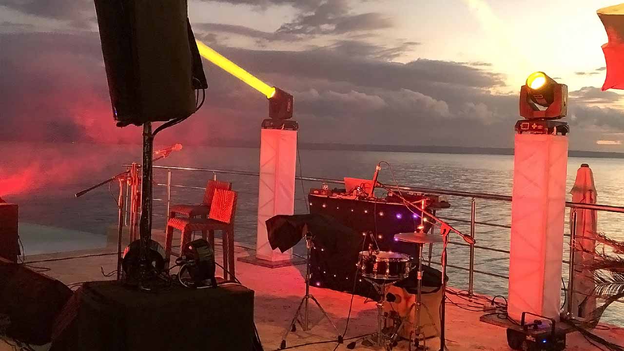 Banister Sunset dj Julio Rosario